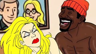 Married Housewife Maria Spreads Her Legs and Becomes a Slut Wife. Cartoon Hentai