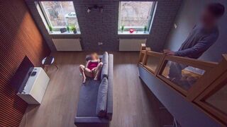 I Openly Masturbate While My Stepbro Got Home And Watched Me Till I Cum