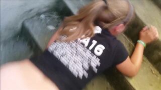 My wife being creampied by her college boy