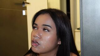 Asian University Student Tries Out Porn