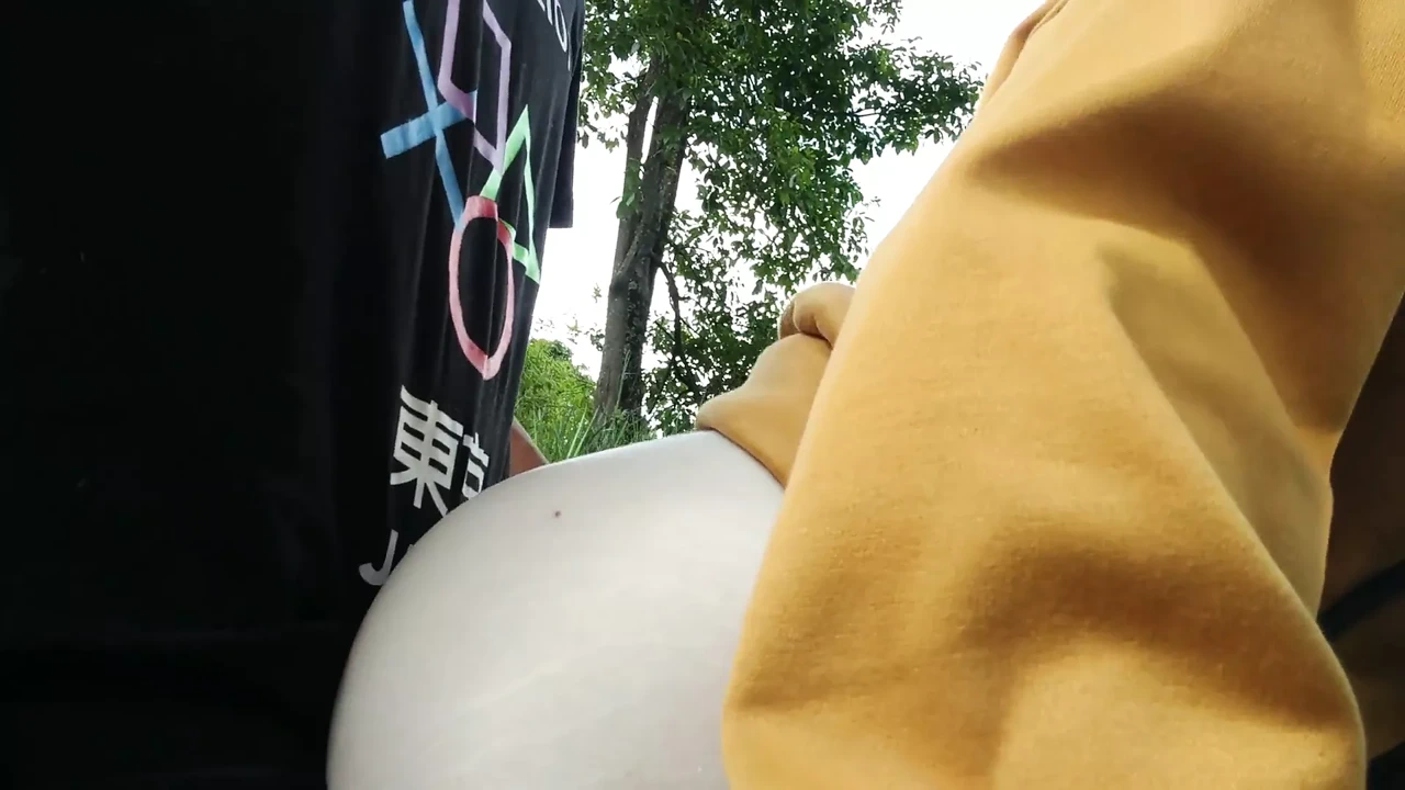 WE FUCKED ON THE ROAD BUT THEY ALMOST SEE US