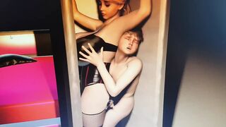 Tight place assjob