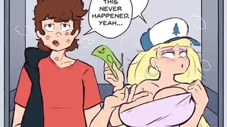 Dipper Pines & Pacifica Northwest Fuck In An Elevator