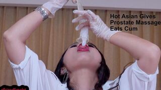 122 Hot Asian Gives Prostate Massage Eats Cum