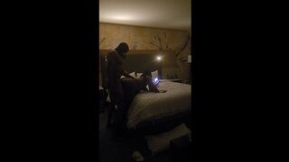 House keeper fucks hotel guest