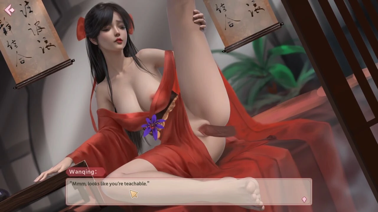 Asian Hotwife MILF Lets His Huge Cock Fuck Her and Creampie Her Tight Pussy - Romance 02 3D Hentai Porn Game