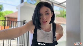 Beauty Auto-Mechanic Deepthroat, Rough Fucks and Gets Facial POV