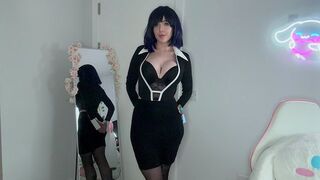 SEXY BIG TITS BRITISH SECRETARY