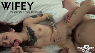 Tiny Redhead Wifey Haven Moss Enjoys First Threesome With Husband and Friend