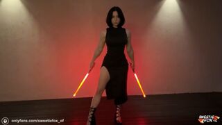 Sith Girl in Heels Secretly Fucks Jedi on Naboo