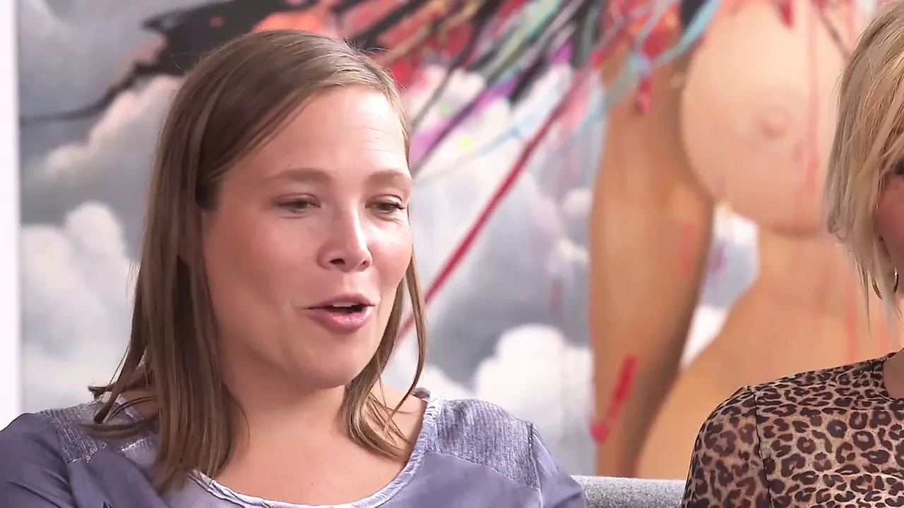 Looking at various types of tits in Danish reality show