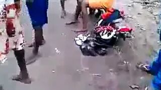 african slut get fucked on public
