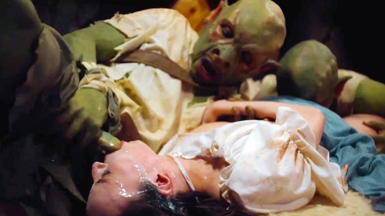 Lost In the Woods Medieval Monster Gangbang - Gooner Goblins Hardcore Cum In Brunette Mouth