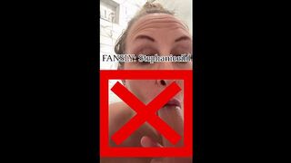 FREE AND UNCENSORED JUST FOR FOLLOWING MY FANSLY (ALSO FREE BTW) Piss Public Orgasm