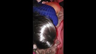 La my girlfriend's friend blowjobs me