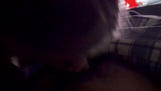 Amatuer blowjob mouth creampie