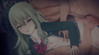 [Project Sekai] Shy Performer - Kusanagi : POV Sandwich DP & Sandwich (4K)