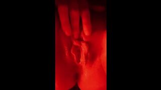 Playing with my wet soft pink pussy