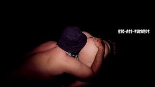 Intense sex with a sensual, sexy, and hot wife with wide hips and large breasts.