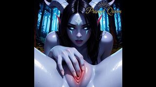 Draenei Girls Unleashed – A Night to Remember in the Forest - WoW AI Generated