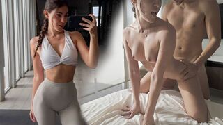 Hot Latina Babe Gets Fucked Hard After Workout
