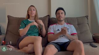 I bet with my Palmeiras sister-in-law on a Flamengo victory - Copa Libertadores Final