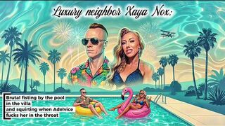 Xaya Nox: Neighbor's Pool Day - Deepthroat & Extreme Fisting to the Limit