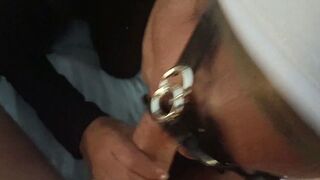 laura on heels spills cum in wild blow ritual
