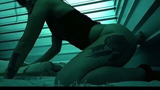 Unchained cock drives savage, wild orgasm rush