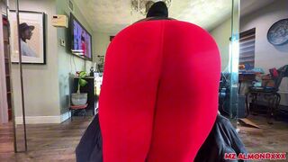 Mz Almond drives pussy to screaming climax