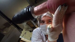Milking Machine Screams As Cock Pulsates Deep