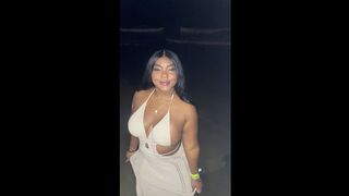 Finally the neighbor cheats on her husband and ends up with her face full of milk
