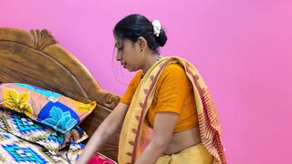 South indian sexy bhabhi ko desi uncle nekhub pussy fuck kiya, bhabhi ne apna pussy chataya