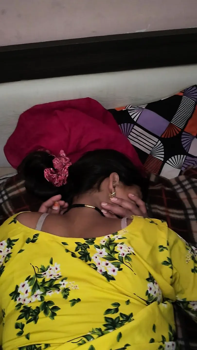 After suhagraat new newly married bhabhi hot hard fucking indian housewife