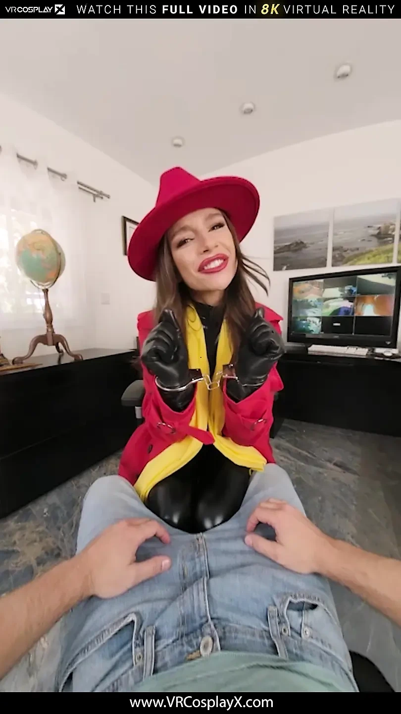 VRCosplayX April Olsen As Carmen Sandiego Has Always Been A Bad Girl But You Have Control Now Part 1
