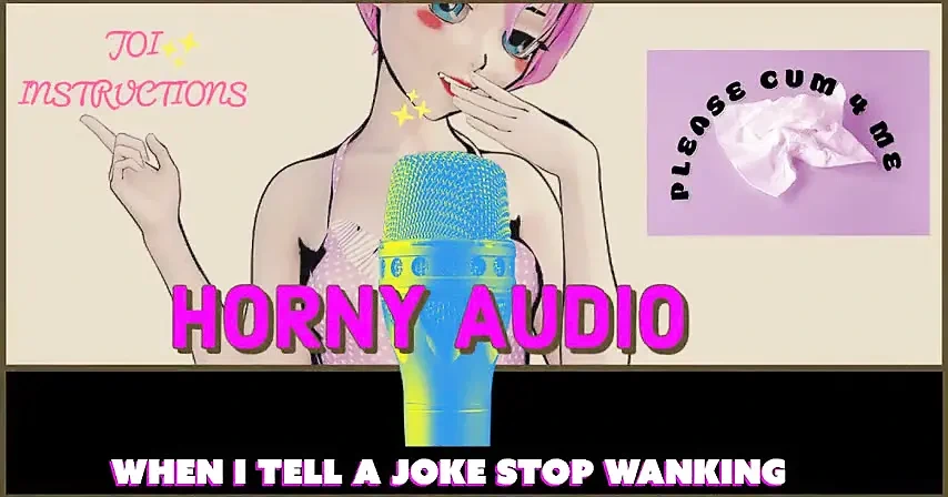 Fresh teen JOI when I tell a joke you stop wanking