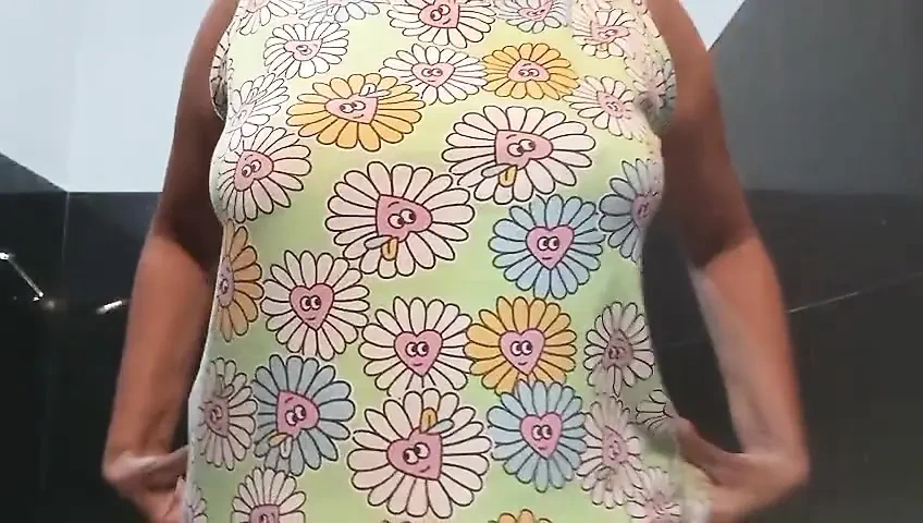 She Plays Her Excited Pussy Well Her Well Excited with in Musterbation in Bath room with bog boobs