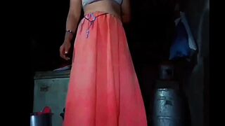 Homemade masturbation in quarantine from an 18-year-old Asian woman with pigtails