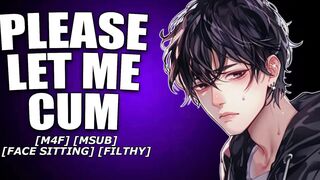 (M4F) Sit On Your Nerdy Tutors Face (MSUB) (PUSSY EATING)