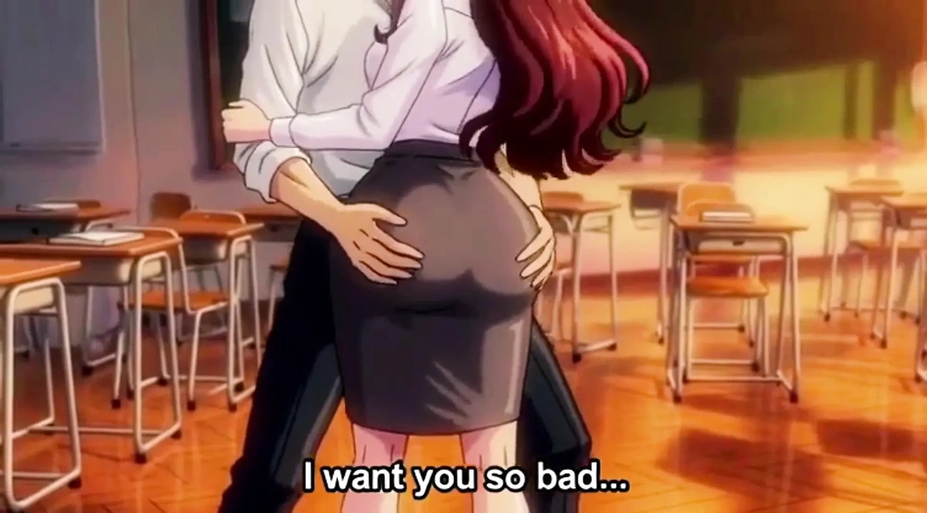 Young student seduced his teacher in extra class when they are alone