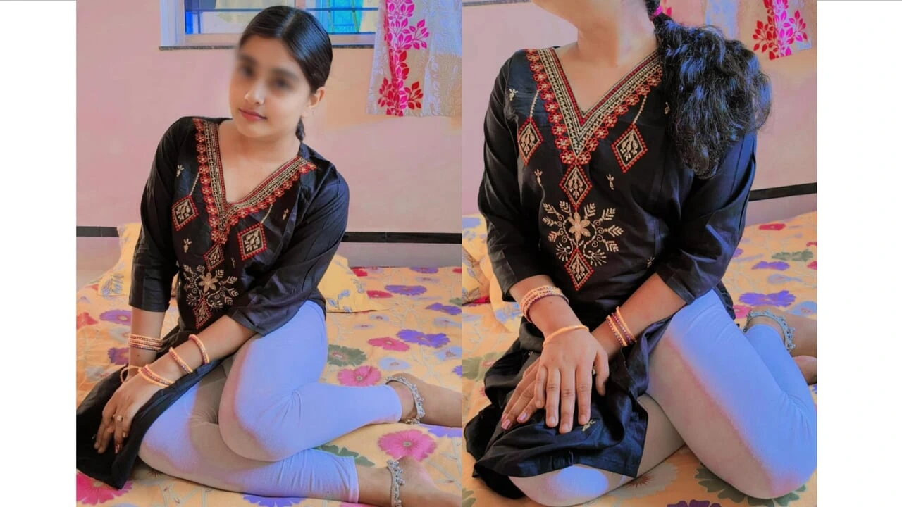 EID SPECIAL SEX WITH STEPSISTER HINDI CLEAR AUDIO, DESI VILLAGE COLLEGE GIRL TIGHT PUSSY FUCK IN EID BY STEPBROTHER