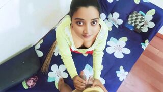 my stepmom give me to suck her boobs and than she get horny and give to duck her pink pussy