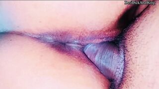 Cute girl fucking tight pussy here