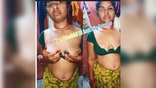 Devr ne apni bhabhi ki hot boobs dekha bhabhi chusai kiya Desi hot video
