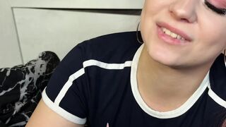 Cool POV sex with a schoolgirl after a party