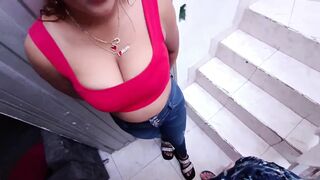 Teen Latina GF Sucking My Cock in POV