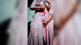 This sexy Punjabi girl sees her best friend kissing her lover. When her best friend kisses her lover,