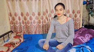 Step Sister Sex indore, Desi village girl tight pussy first sex
