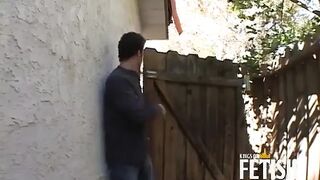 Horny MILF invites young guy at home to fuck her both holes