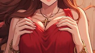 AI Generated Cartoon content, Uncensored video of 18 Year old Anime Girl, 3D Cartoon Animation closeup by Kiidzy Animates